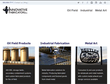 Tablet Screenshot of innovativefab.com